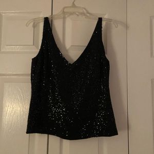 Dana Buchman Sequins Blouse